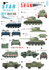 Star Decals 35-C1141 Serbian (SVK and VRS) T-34/85M, M60 PB, BRDM-2 and TAM 110 truck 1/35